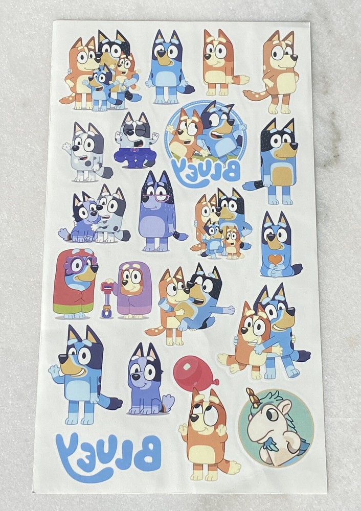 Bluey Temporary Tattoos from Bluey
