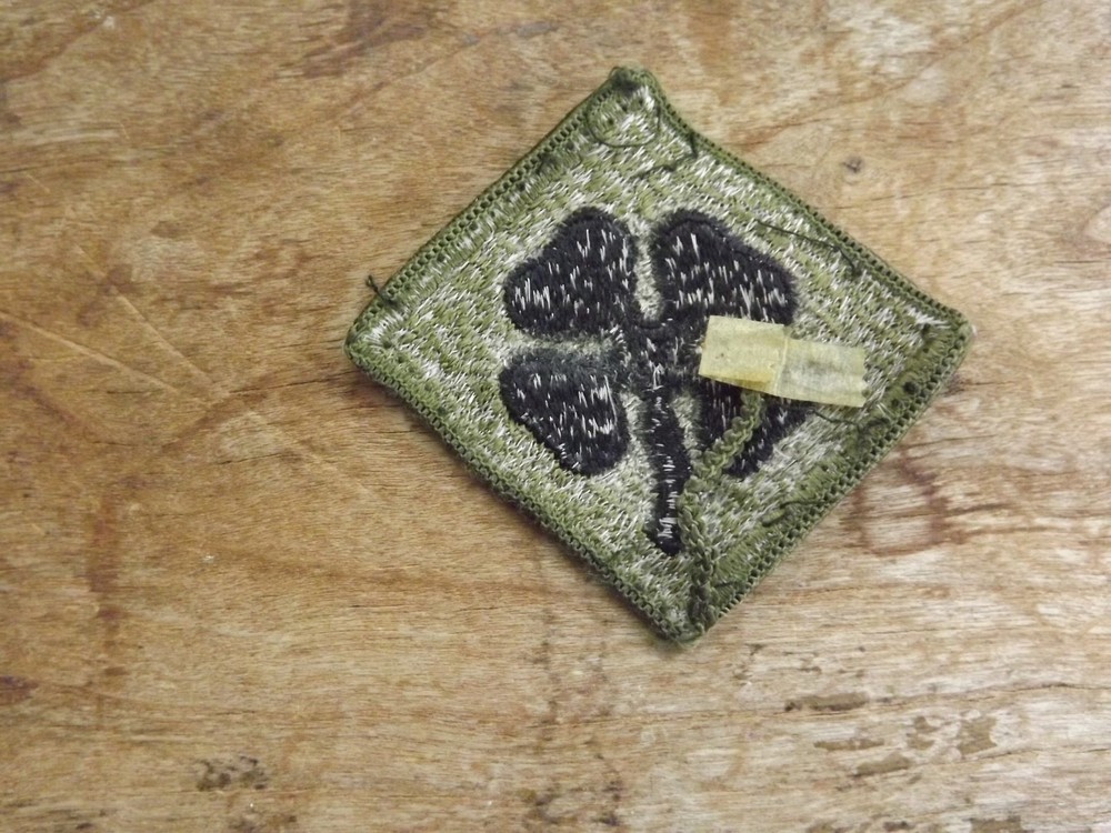 4th Army Patch, Subdued - INV# C1688