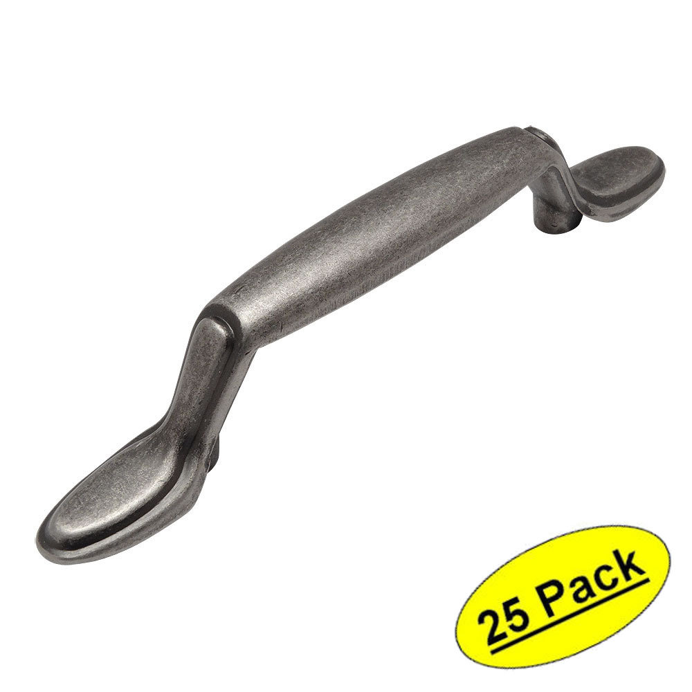 *25 Pack* Cosmas Cabinet Hardware Weathered Nickel Handle Pulls #4007WN