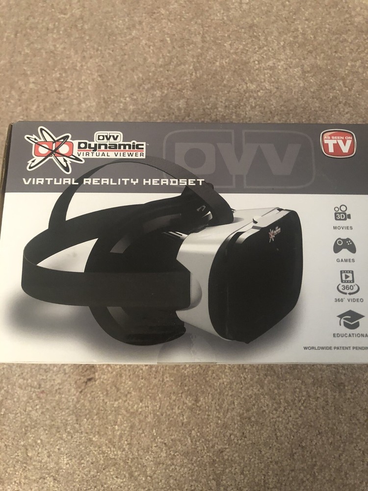 Dynamic Virtual Viewer DVV 3D Glasses Virtual Reality VR Headset Player