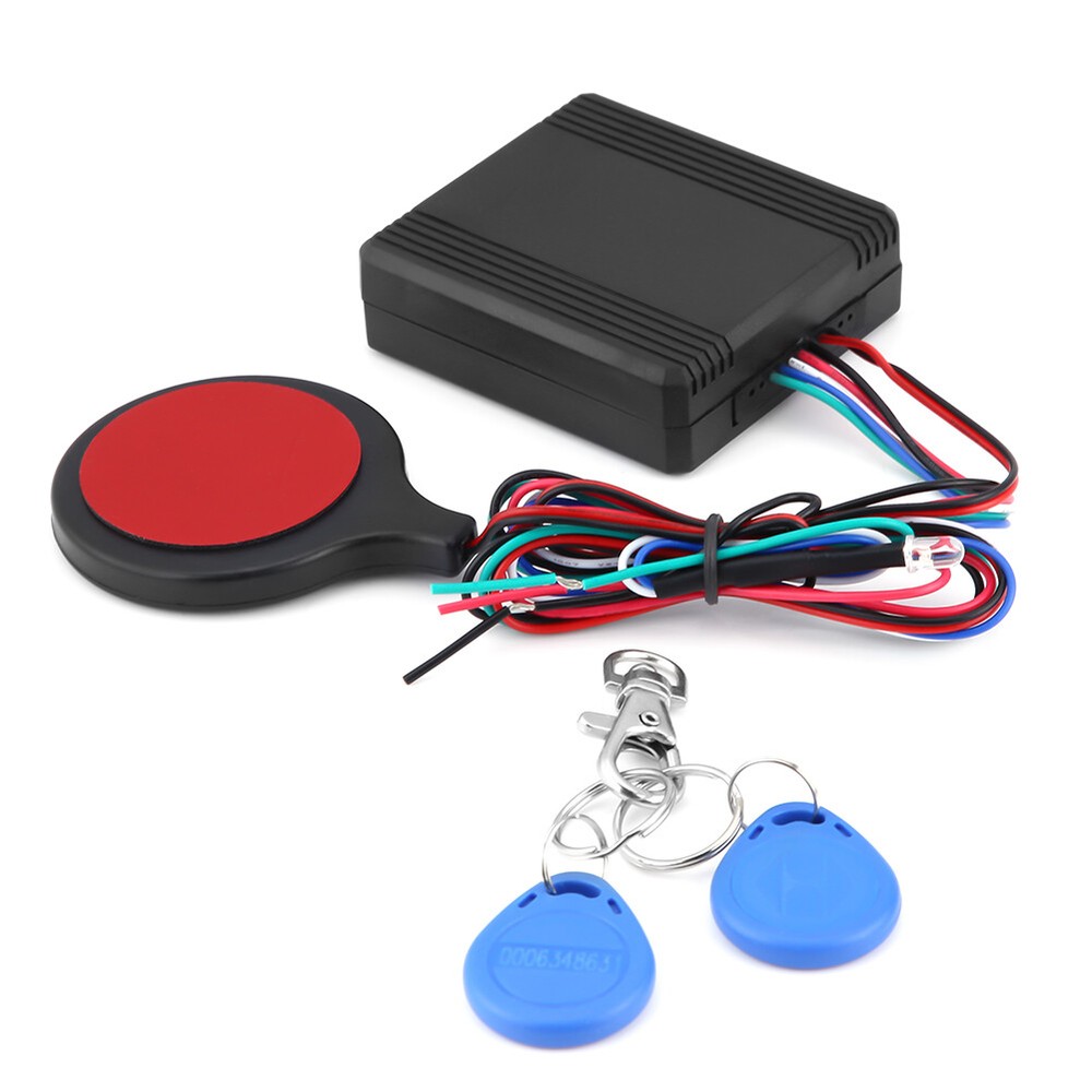 Motorcycle ID Card Lock Anti-theft Security System Smart Induction Sensor New