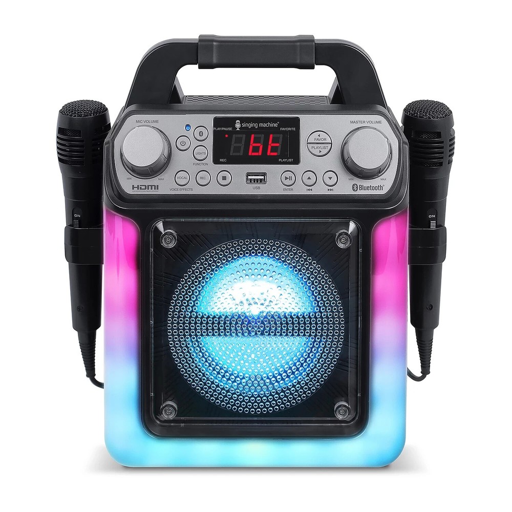 Singing Machine Portable Bluetooth Karaoke System (SML654BK) ™