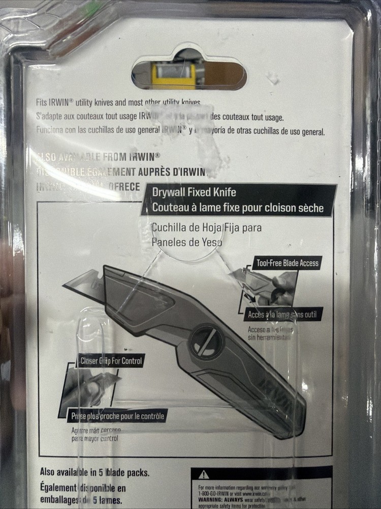 IRWIN Tools 2083200 Carbon Standard Utility Blade-100 pack