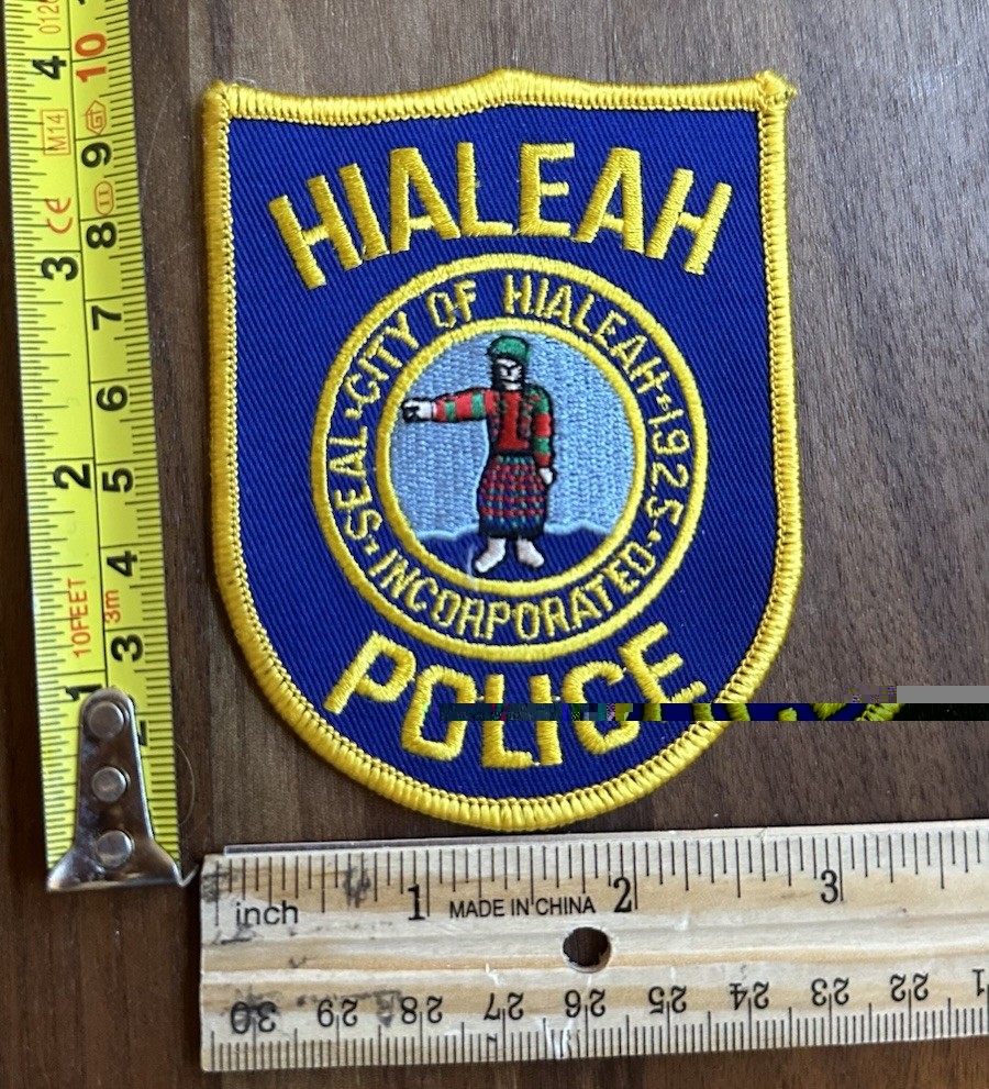 Hialeah, FL Florida Police Patch