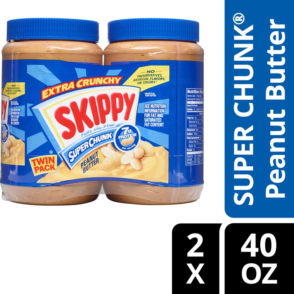 Super Chunk Peanut Butter Shelf Stable Nutritious Spread