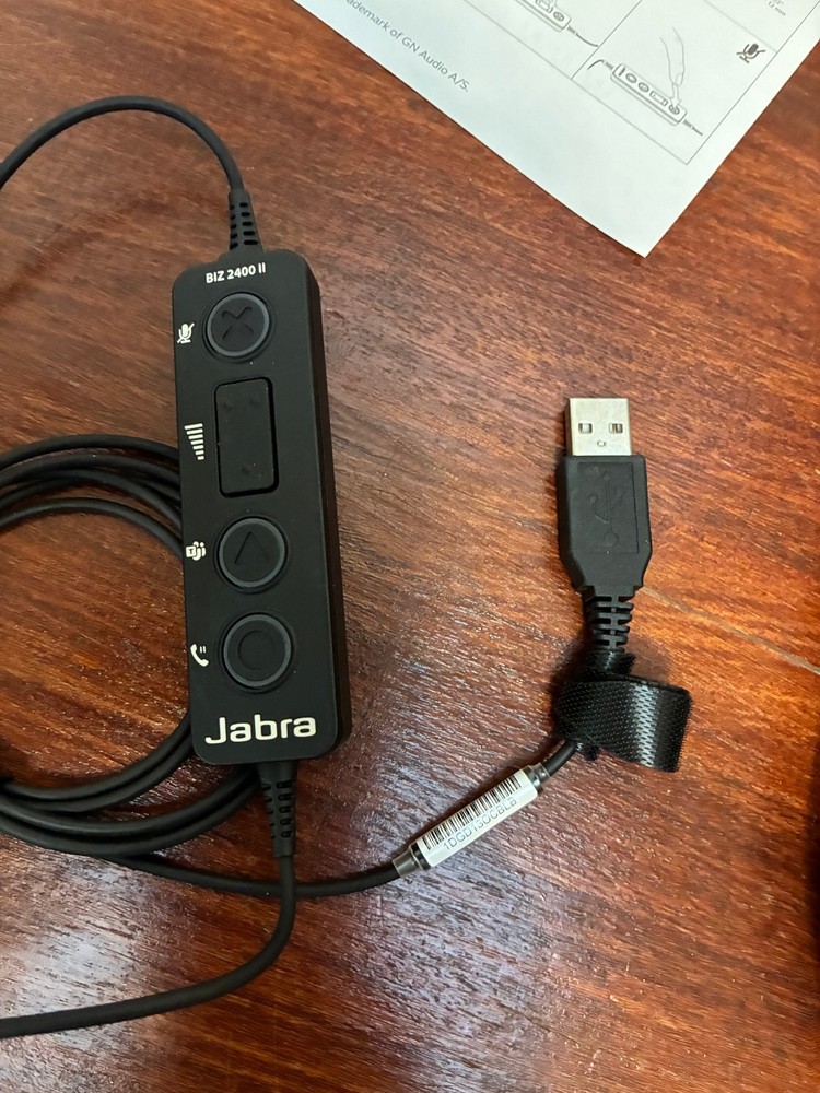 Jabra Biz 2400 II Headset USB