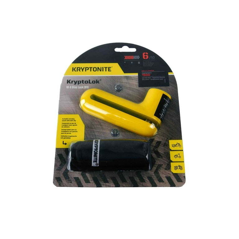KRYPTONITE-       57-9779- 10-S DISC LOCK - N.O.S.        INVT/