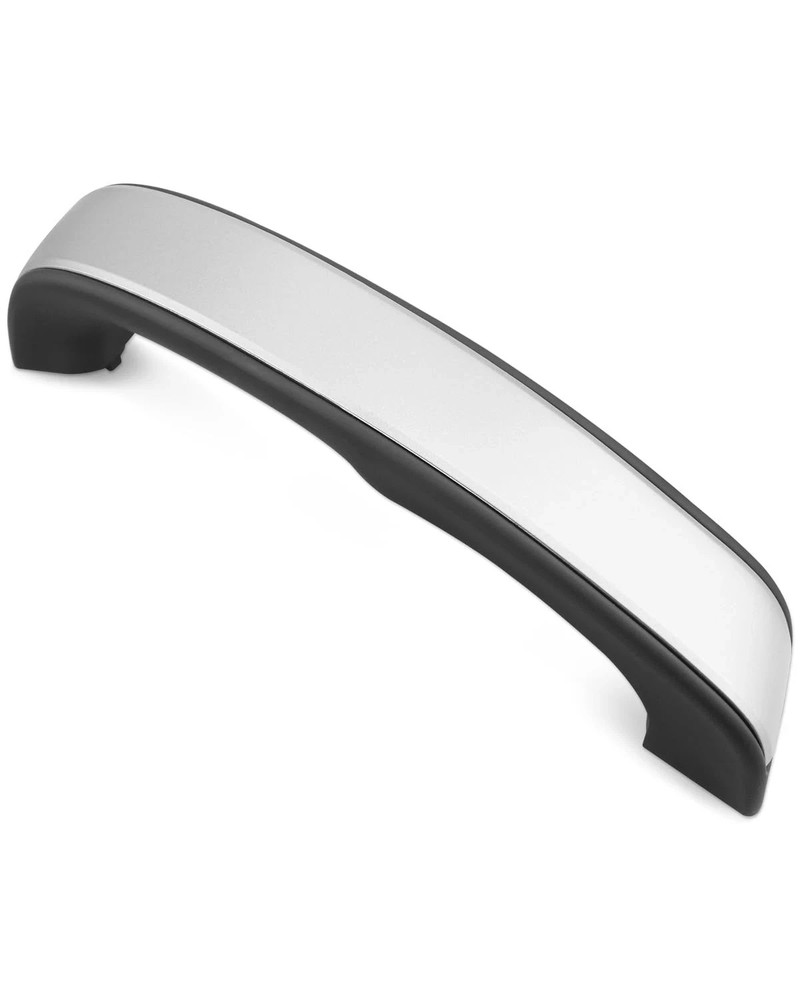 Hulyxayfave 25932417 Inside Door Pull Handle Left, Silver with Ebony Texture