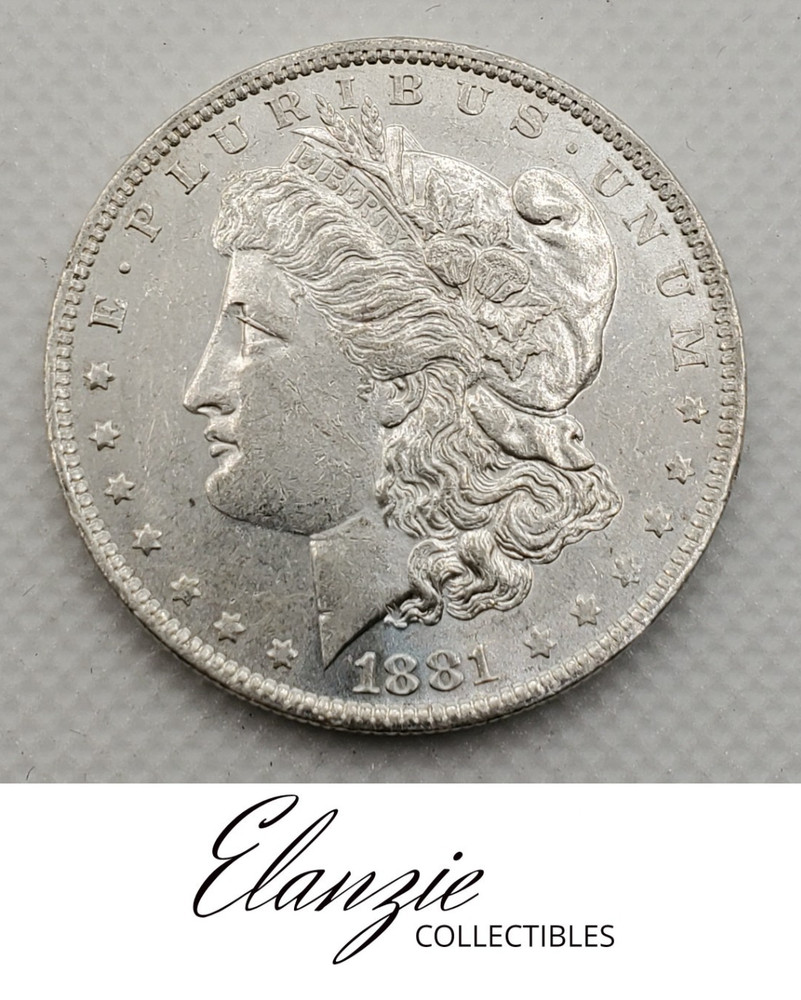 1881-O Morgan Silver Dollar Brilliant Uncirculated, BU