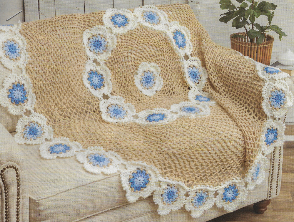 Summer Grace Afghan crochet pattern instructions