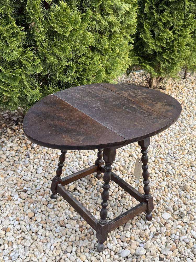 Antique drop leaf Solid Wood coffee table