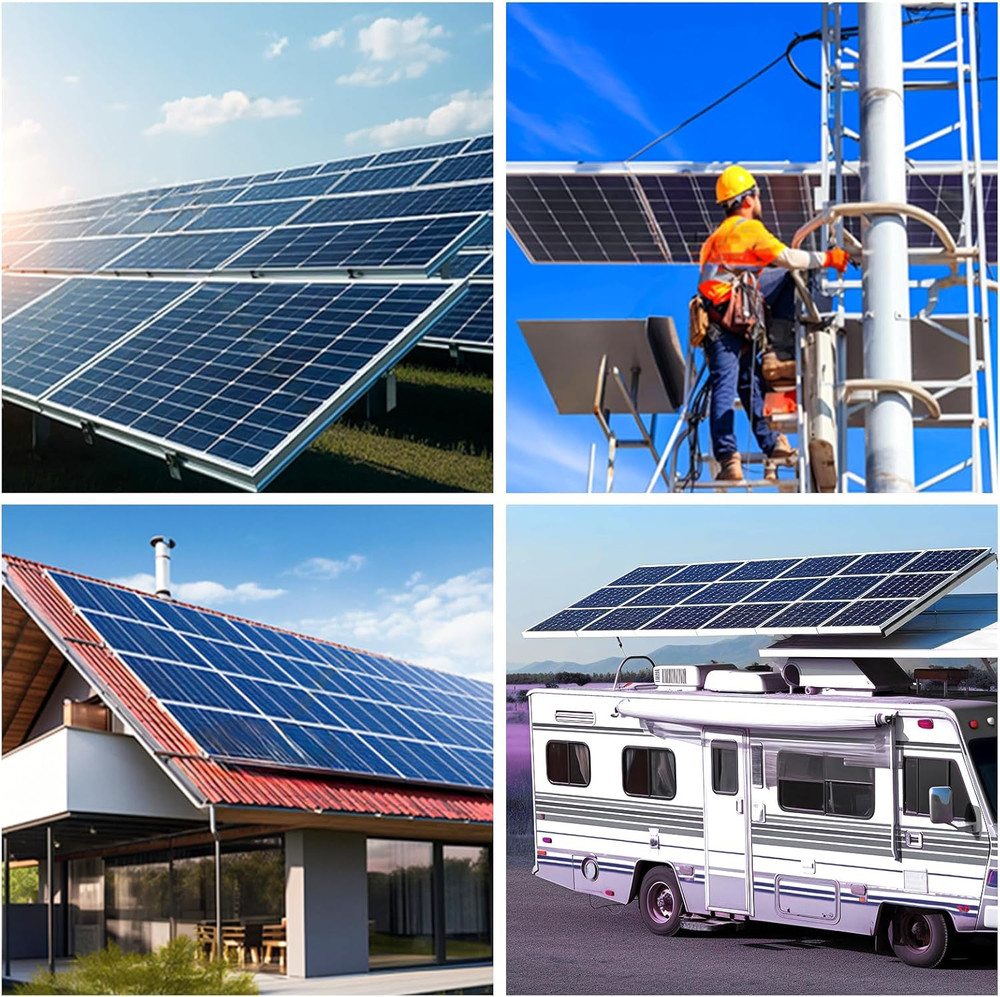 Solar Panel Connector, 60PCS Solar Crimper Tool Kit for Connecting Solar Panel C