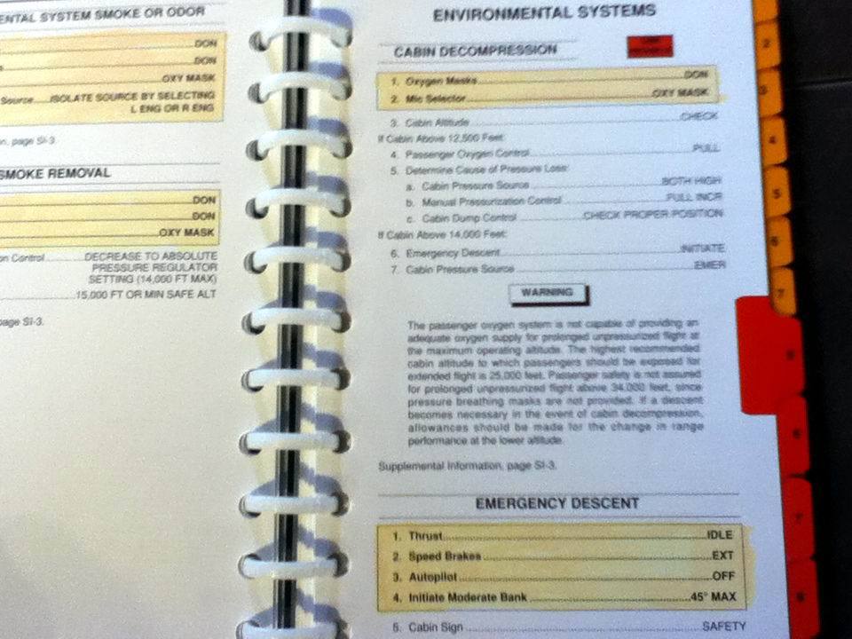 Raytheon Beech Hawker Beechjet Model 400A Pilot Checklist