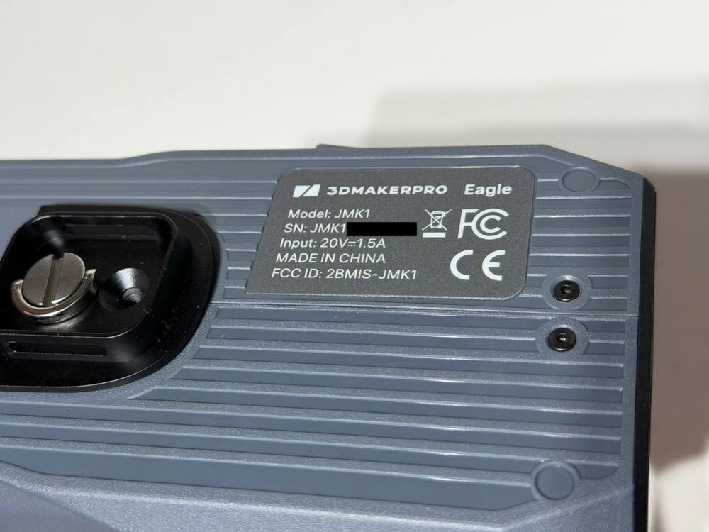 3D MakerPro Eagle Max Lidar Scanner Max 4 Camera with case