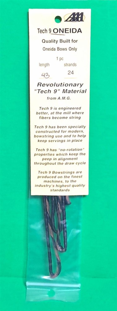 New AAA Tech 9 Oneida Eagle Omni Flight Replacement String - 43" - 24 strand