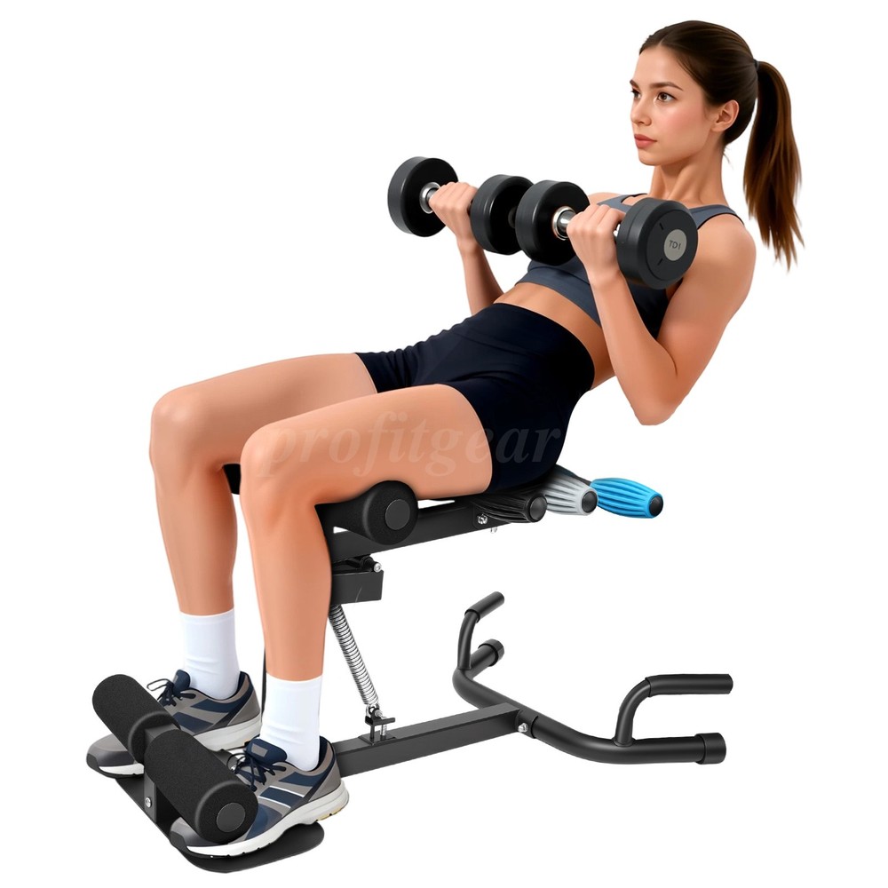 Deep Squat Training Machine Adjustable Resistance Foam Rollers Compact Workout