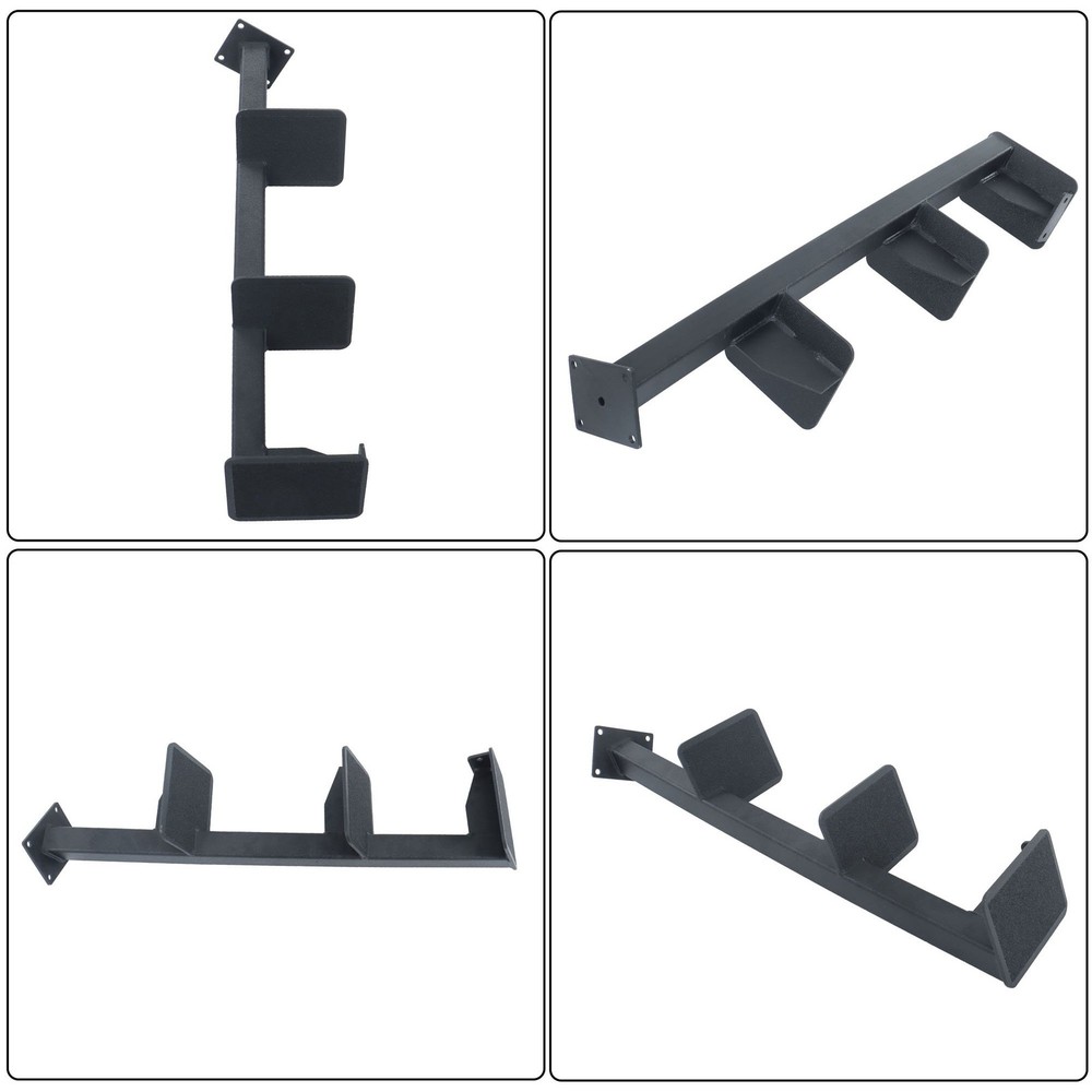 Universal Step Deep "V" Boat Trailer Steps Heavy-Duty Boat Steps w/ Handle