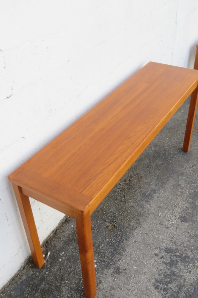 Interform Collection Danish Modern Long Library Console Table 6273