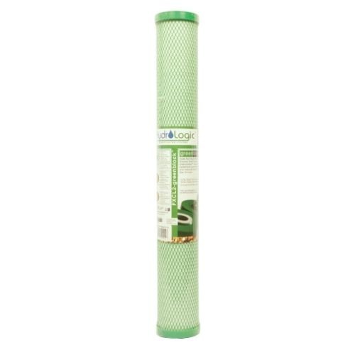 Hydro Logic TALLBoy™ Green Coconut Carbon Filter 20"x2.5" FXCL2-greenblock