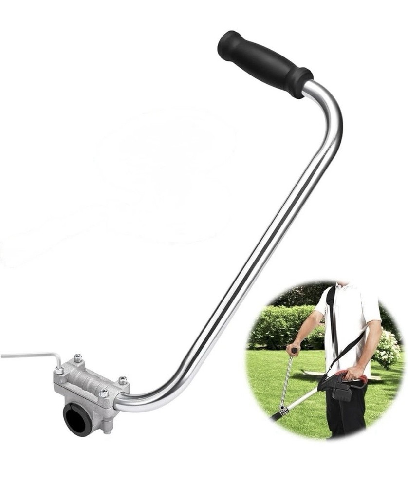 Ergonomic String Trimmer Grip, Weed Eater Handle Extension with Bracket Clamp