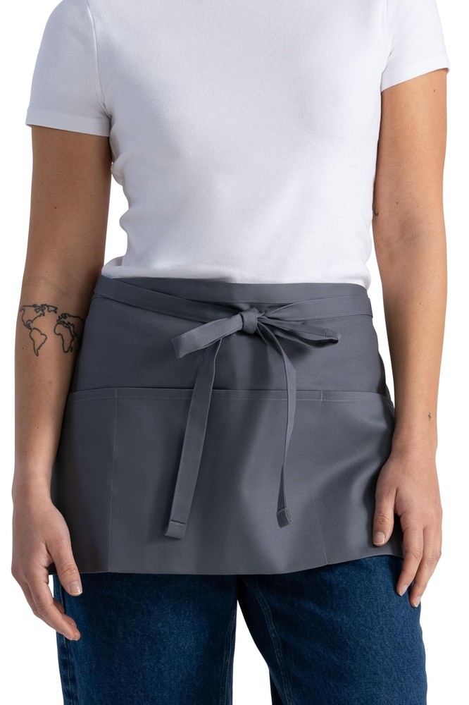 Unisex Waitress Apron Grey One Size