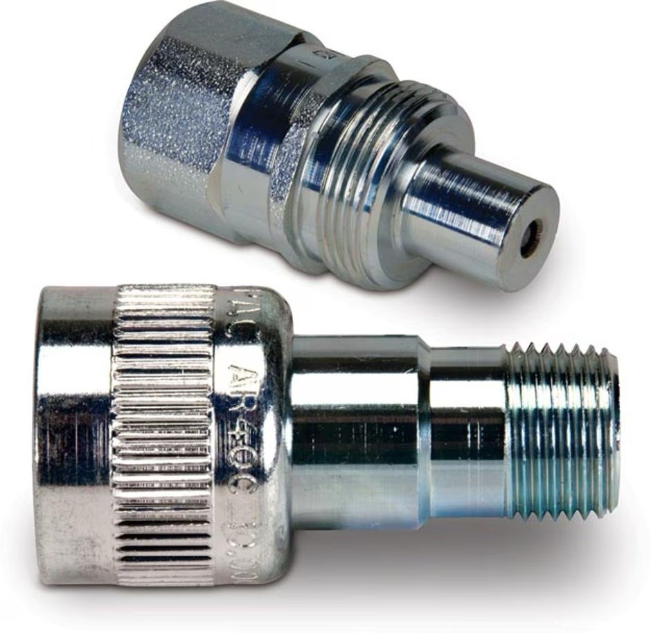 A604, Regular Hydraulic 3/8” Spee-D-Coupler, Complete Set