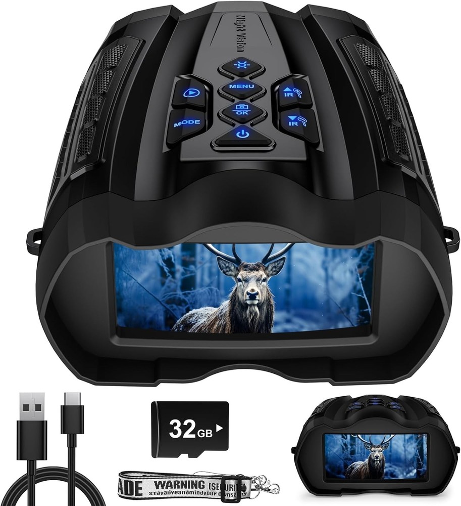 Advanced Night Vision Technology - 16X Digital Zoom