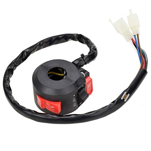 Left Kill Light Starter Switch 8 Wire 3 Function for Taotao 50cc 70cc 90cc