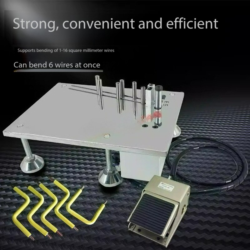 Semi-automatic Pneumatic Bending Machine - 1-70 Square Wire and Cable Bender