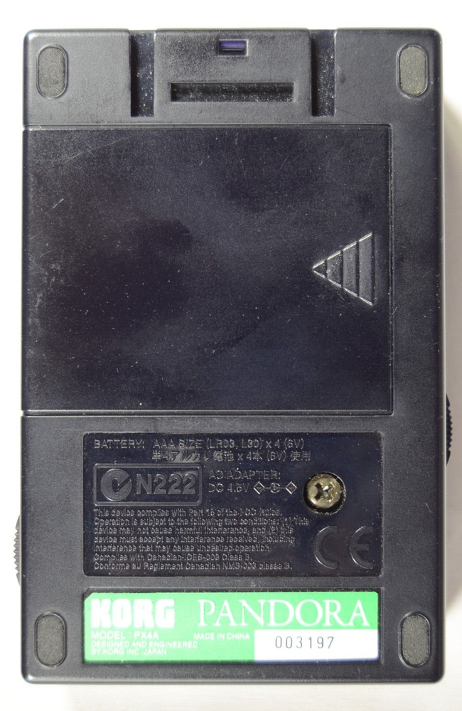 Korg PX4A PANDORA Personal Multi Effect Processor Unit only