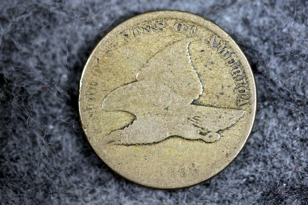 Estate Find 1858 - Flying Eagle Cent!! #J08505