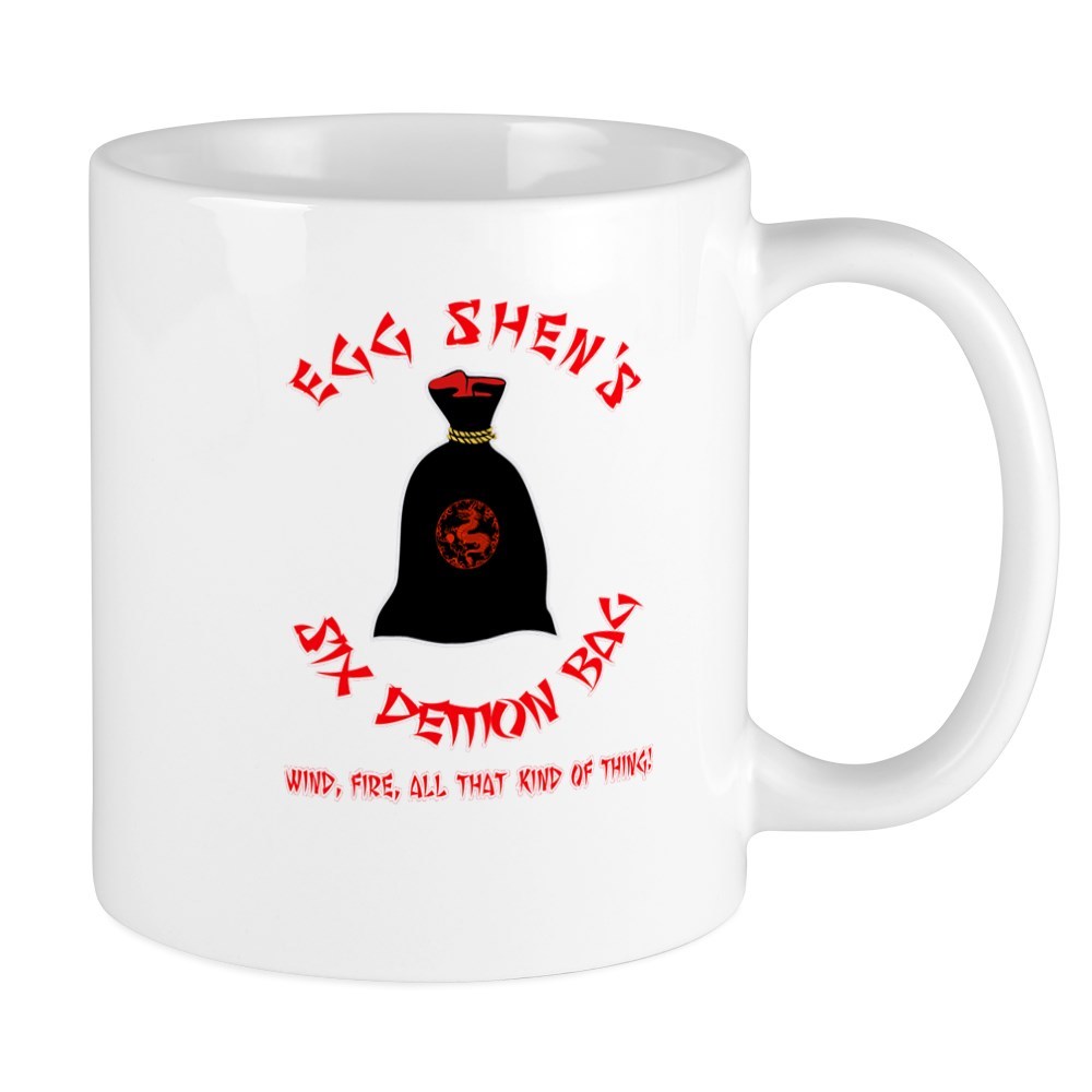 11oz mug Egg Shen's Six Demon Bag - Printed Ceramic Coffee Tea Cup Gift