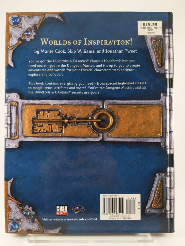 Dungeons & Dragons: Dungeon Master's Guide - 3.0 (B2)