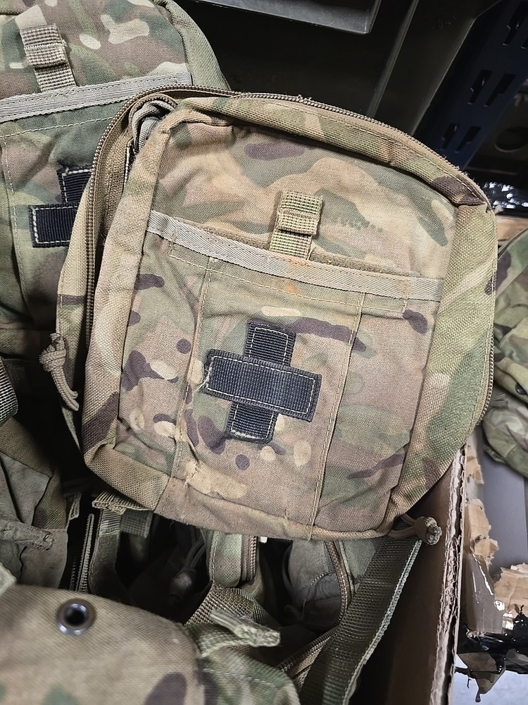 British Army VIRTUS MTP Medic Pouch 1st Aid With Pull Out Panel