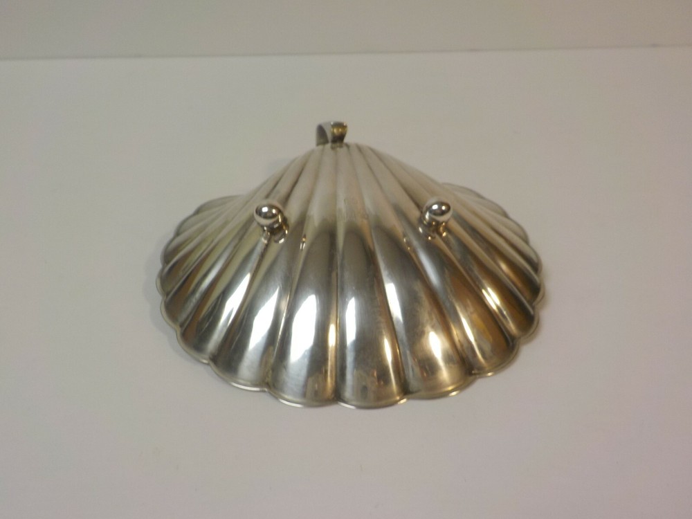 Hunt Silver Co. NY Sterling Silver Shell Candy Dish, 85 grams