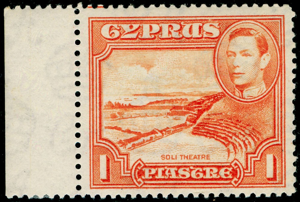 CYPRUS SG154, 1pi orange, NH MINT.