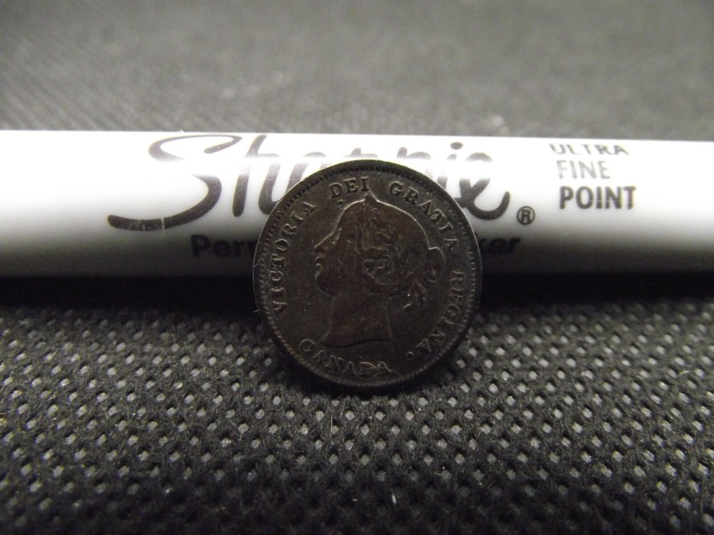 Canada 1891 Silver Five Cents