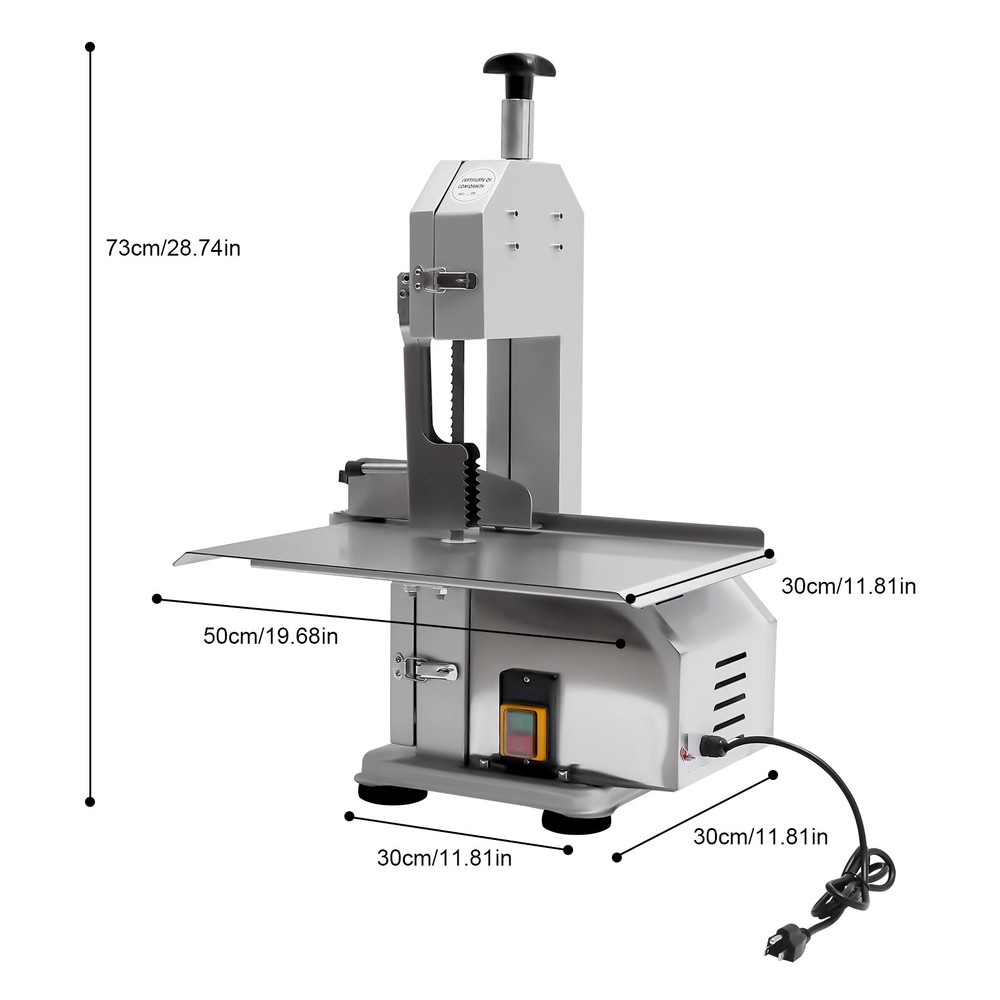 Professional 650W Electric Bone Saw Machine for Efficient Meat Cutting