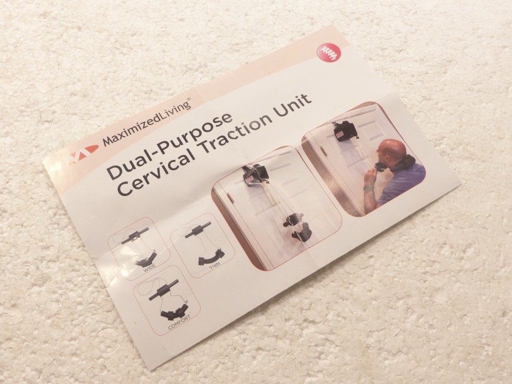 Maximized Living Dual-Purpose Cervical Traction Unit Spinal Correction System