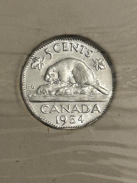 1954 Canada Original Proof Like Mint Coin Set