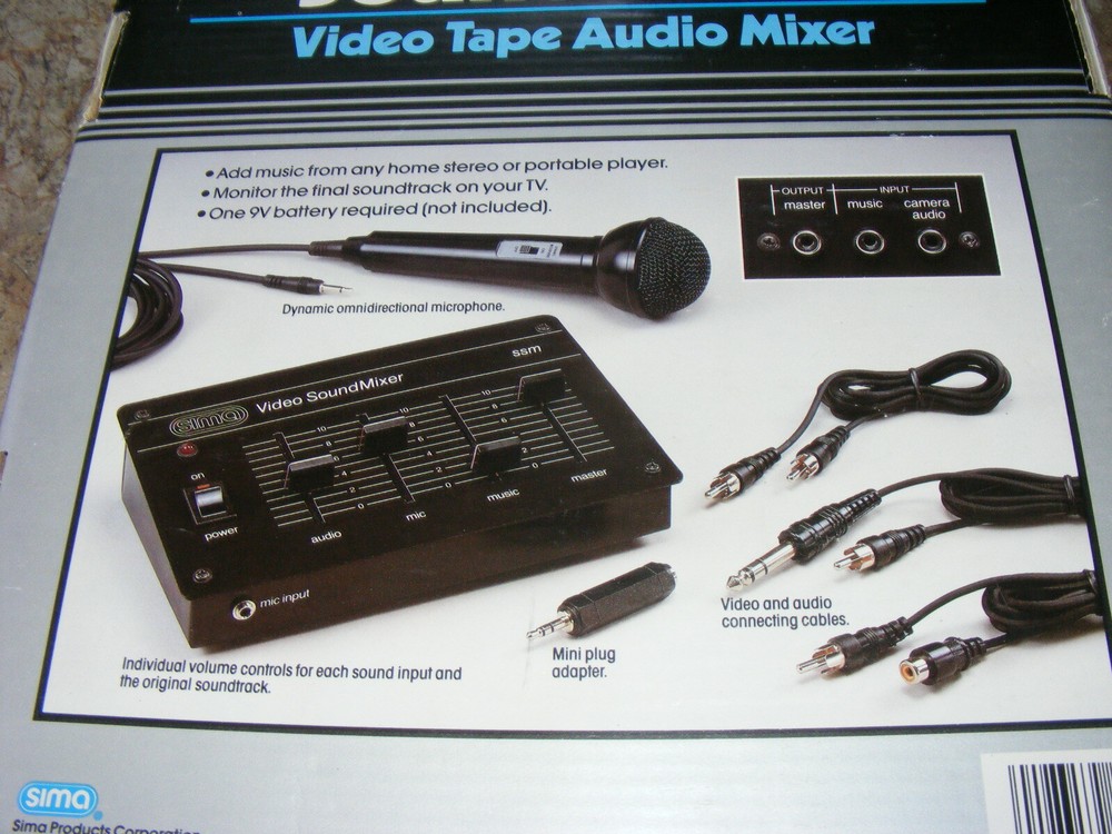 Sima Video Sound Mixer Model SSM