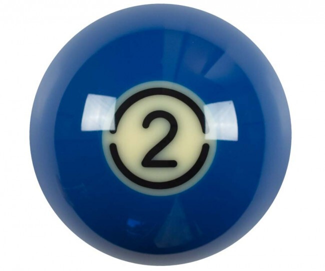Individual Aramith #2 Tournament Replacement Pool Ball - RBAT