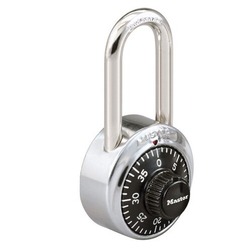 MASTER LOCK 1525LF Combination Padlock,2 in