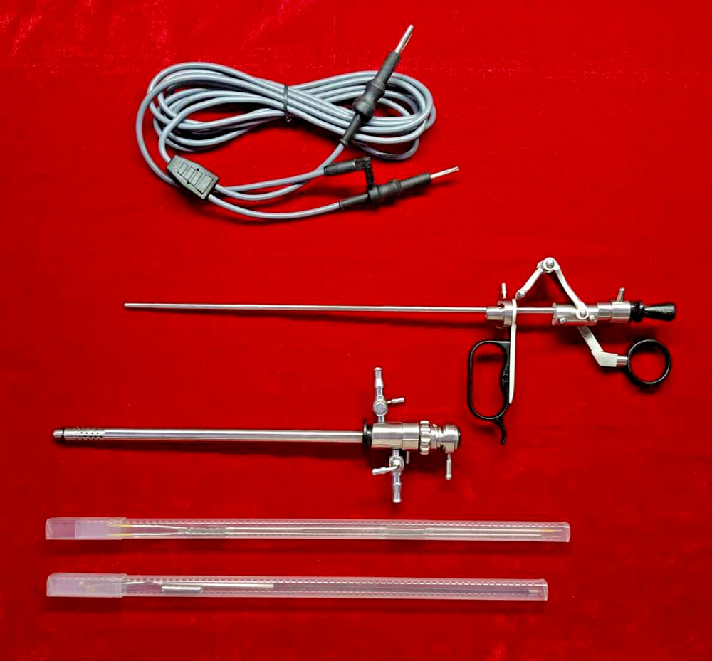 Laparoscopic Working Element Bipolar Passive Double stem Storz Compatible - 1Set
