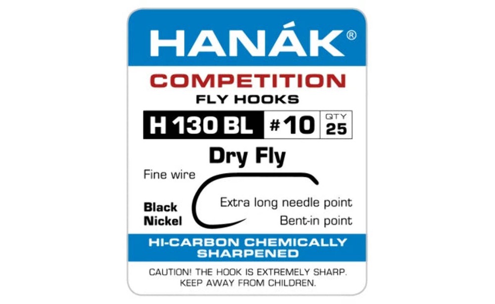 Hanak H130 BL Dry Fly Hooks
