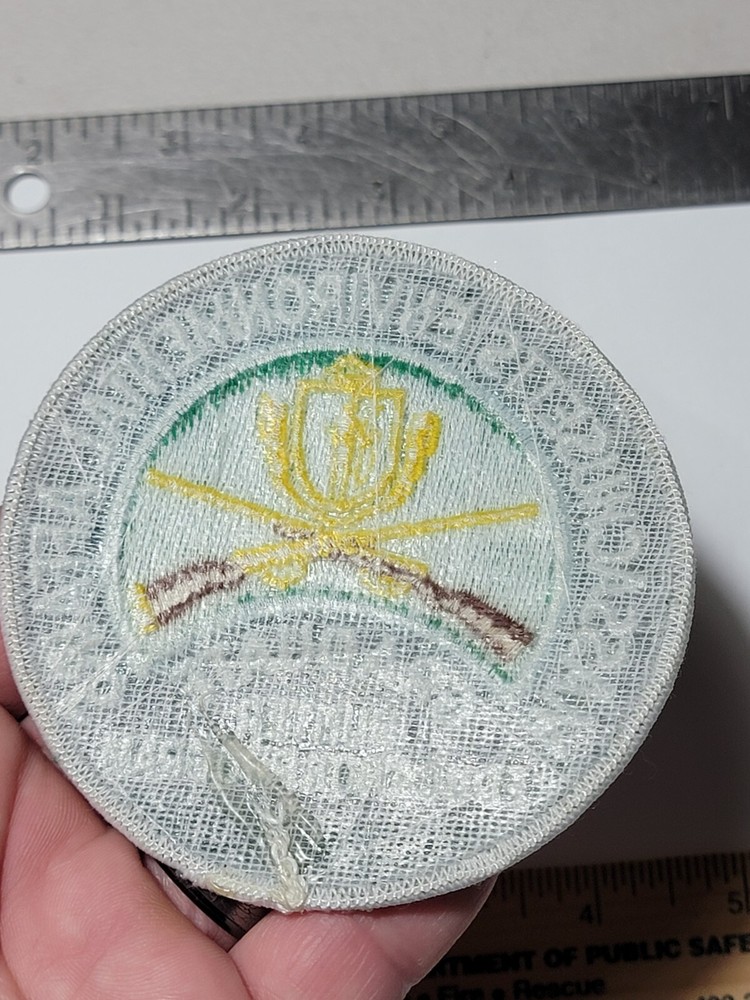 MK1 B4 patch Massachusetts Environmental Affairs Hunter Education Program