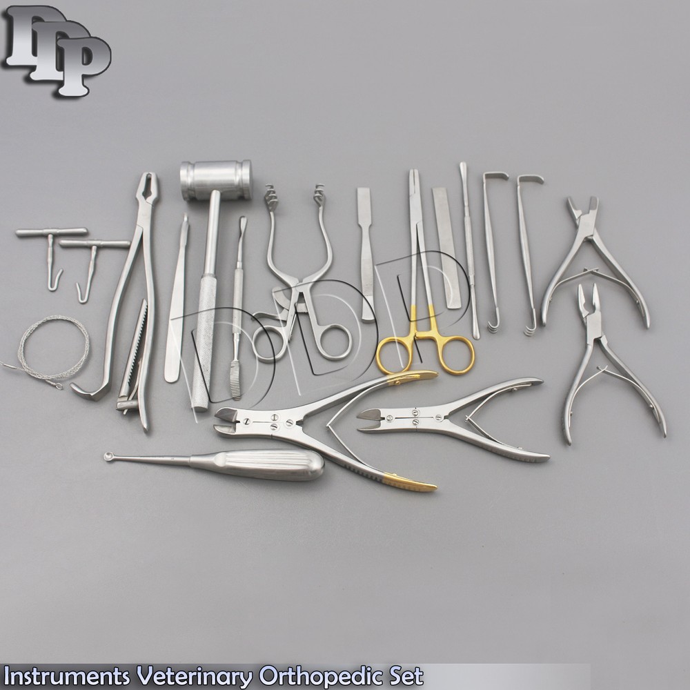20 Instruments Veterinary Orthopedic Pack Surgical