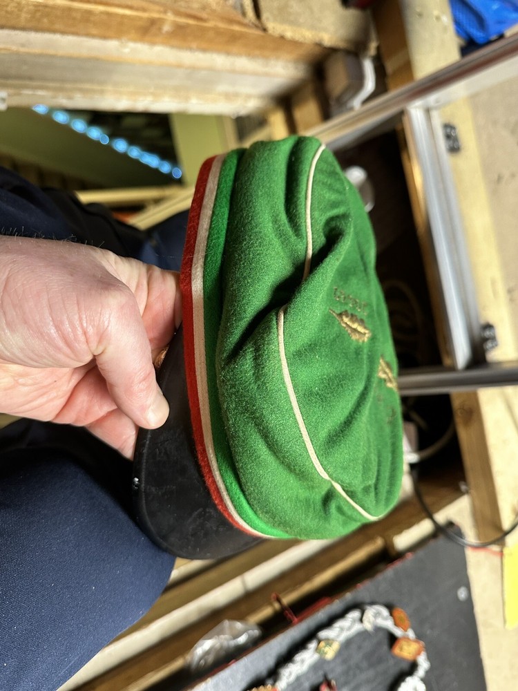 Vintage German Student Visor Cap 1900s