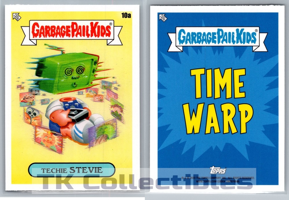 2023 Garbage Pail Kids InterGOOlactic Mayhem Time Warp 20-Card Insert Set