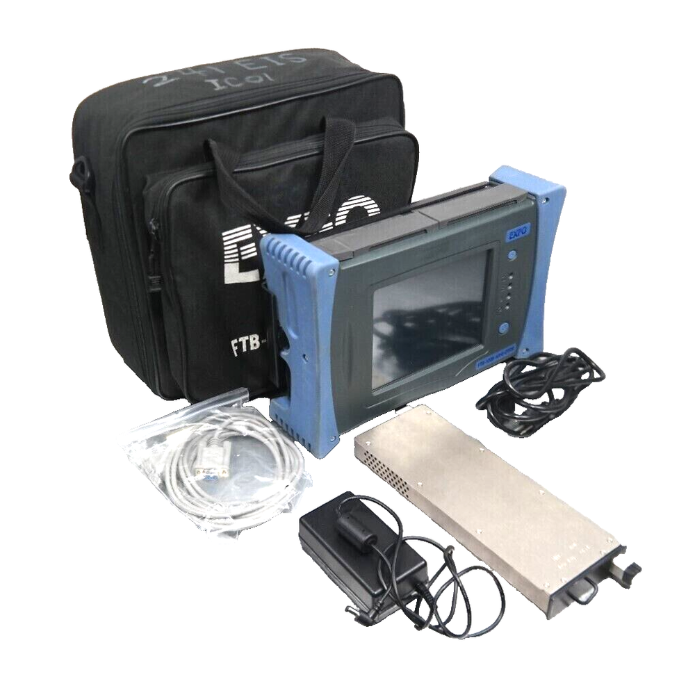 EXFO FTB-100B mini OTDR Test System w case / Accessories / FTB-7223B-B-EI Module